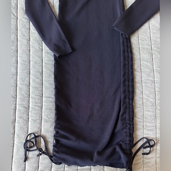 Lioness Military Minds Long Sleeve Black Mini Dress - Medium - Picture 7 of 9